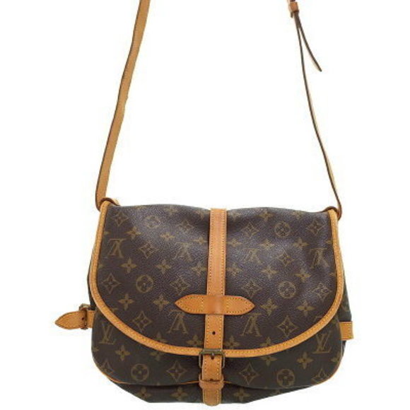 Louis Vuitton Monogram Saumur Shoulder Bag - Picture 1 of 8